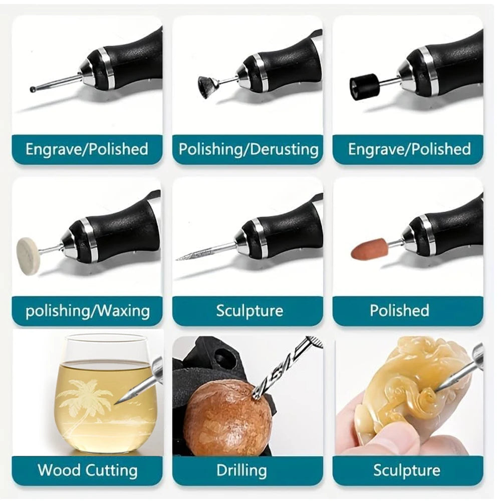 Cordless Rotary Tool Set - Rechargeable
