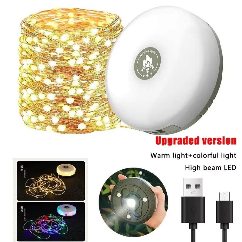 Outdoor Camping Light USB Rechargeable