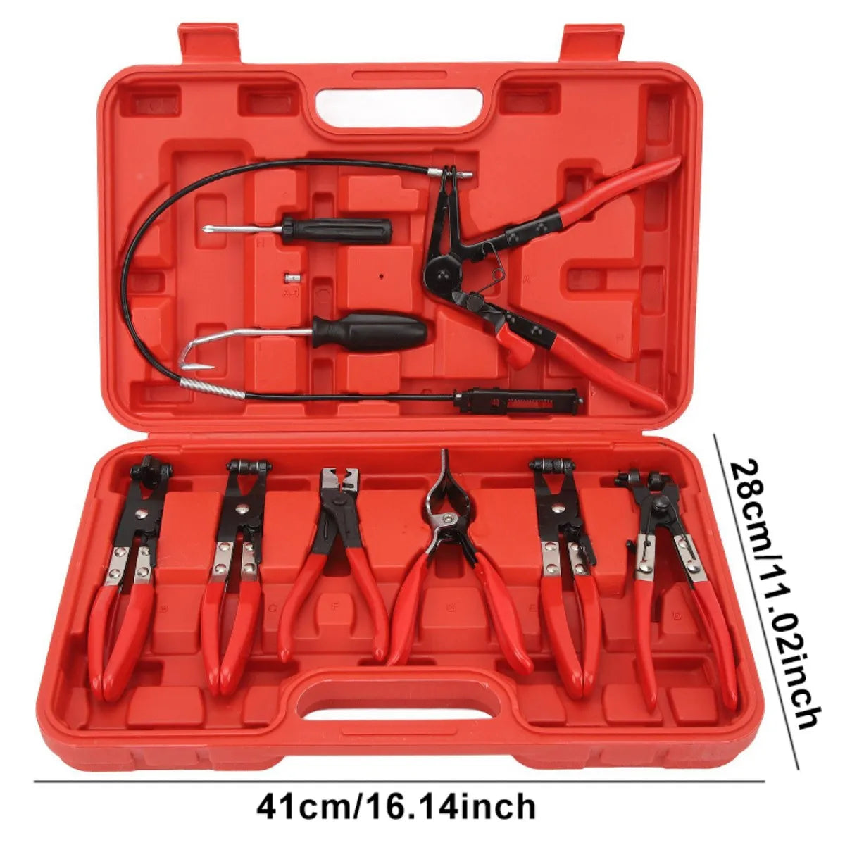 9-piece Hose Clamp Pliers Set