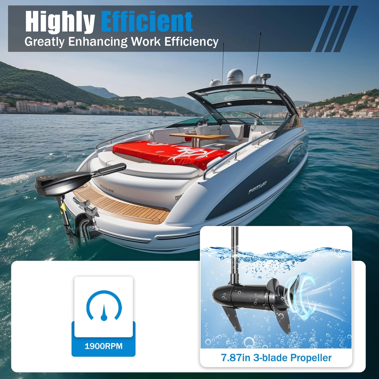 Electric Trolling Outboard Motor