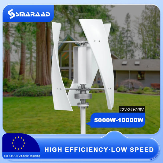 5000W 10000W Vertical Wind Turbine  12V/24V/48V