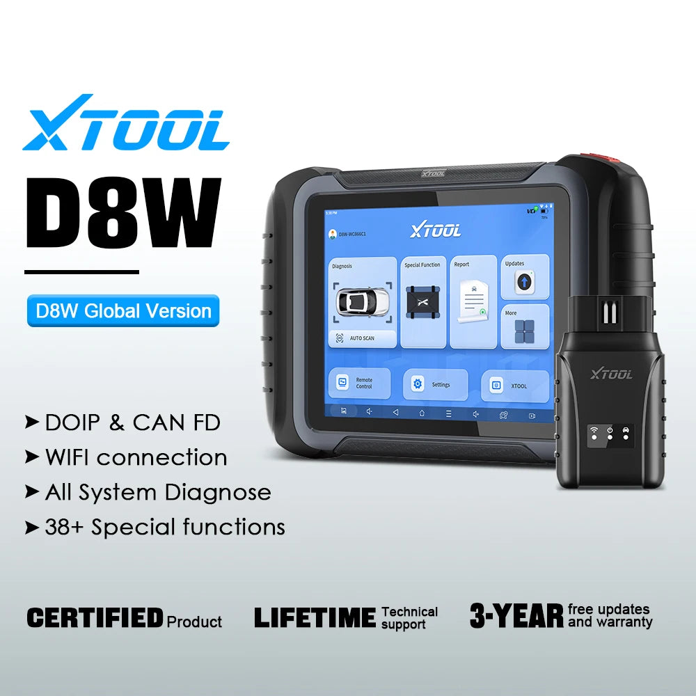 OBD2 Diagnostic Tool ECU Coding with 42+ Reset