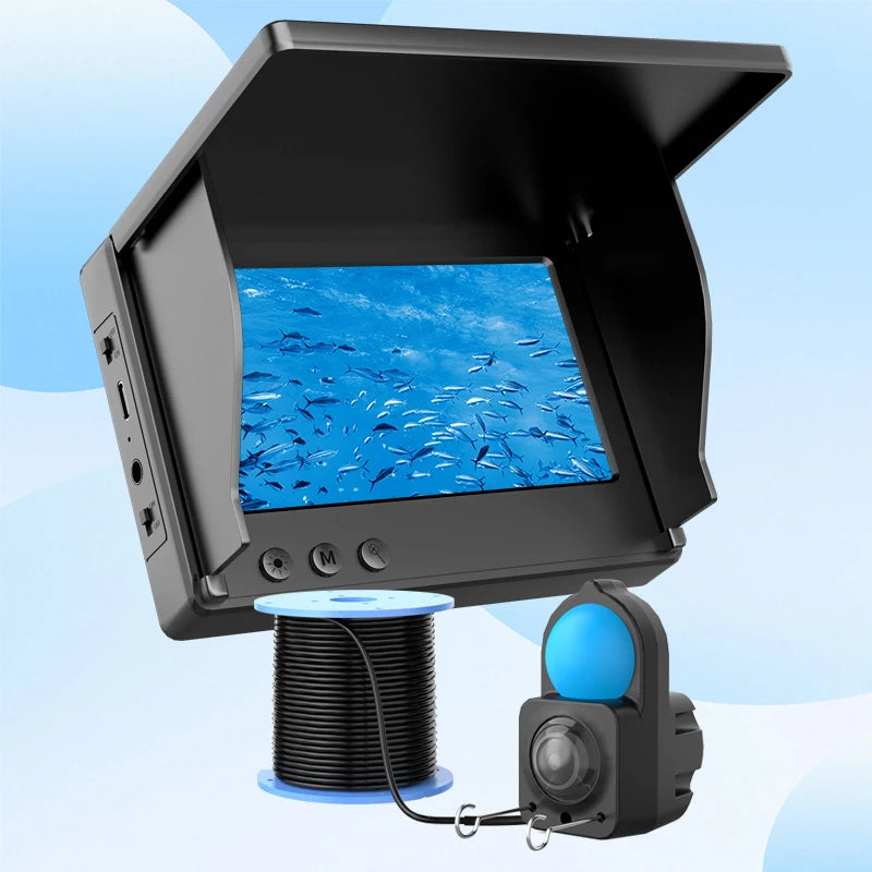 IP68 Waterproof Underwater Fishing Camera With Monitor