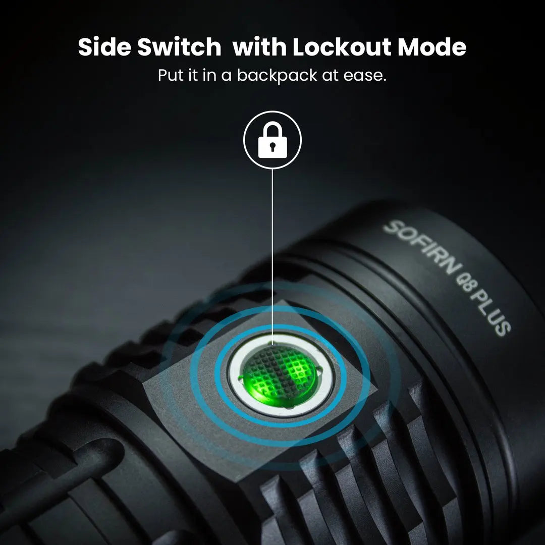Super Powerful LED Flashlight 16000lm USB C Rechargeable
