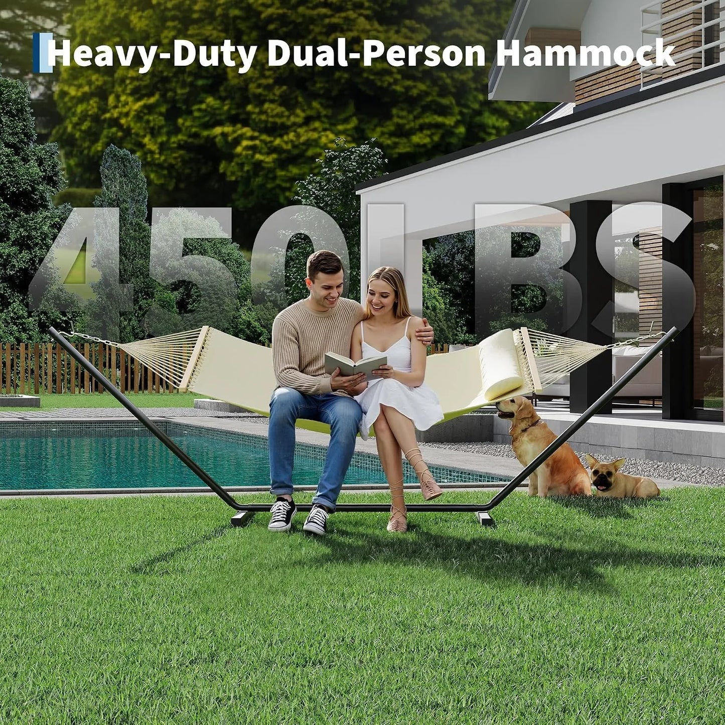 2-Person Hammock with Stand