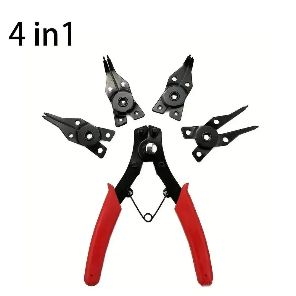4-In-1 Set Snap Ring Pliers