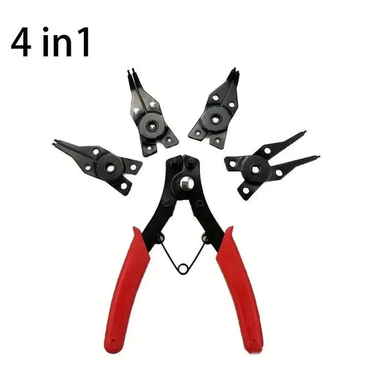 4-In-1 Set Snap Ring Pliers