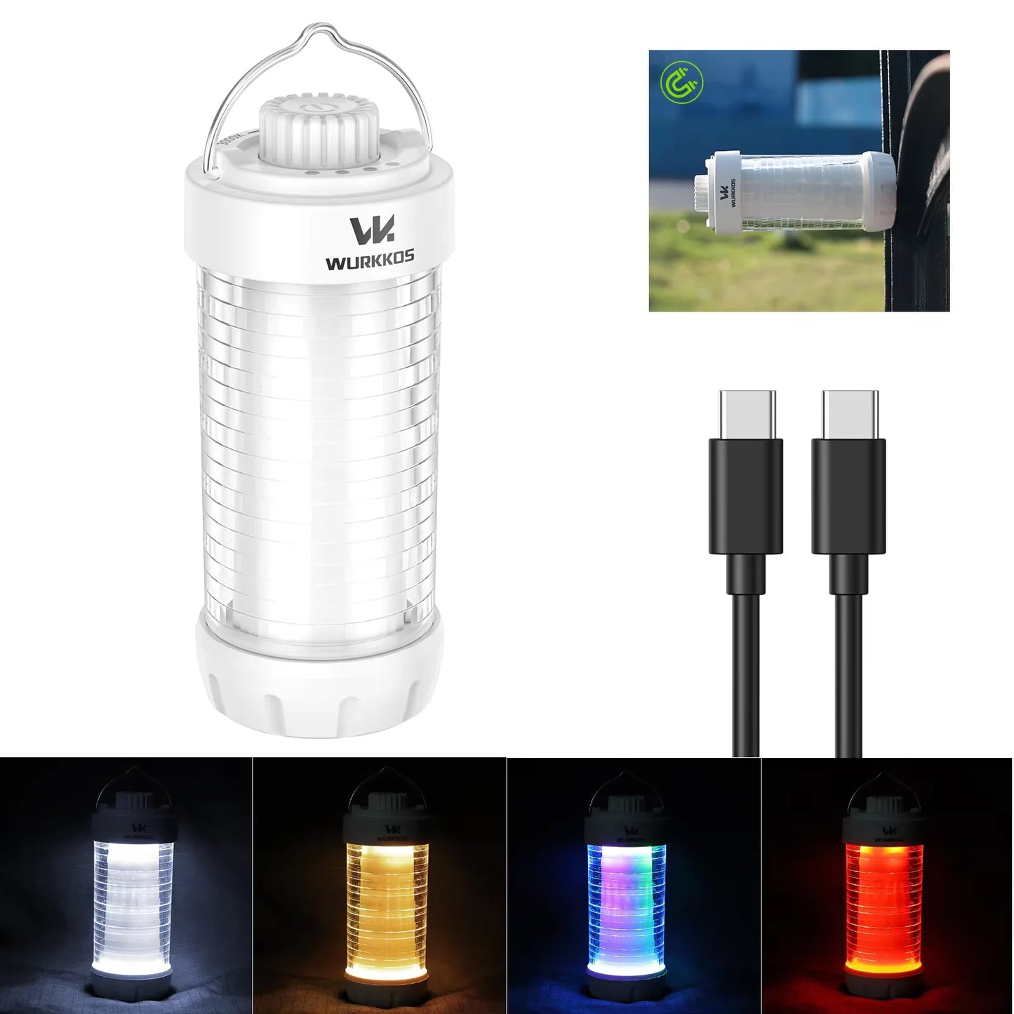 Camping Lantern 550LM Rechargeable