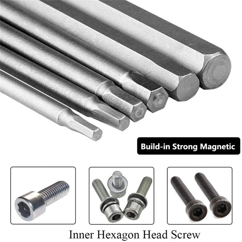 8pcs Metric Allen Bit Set