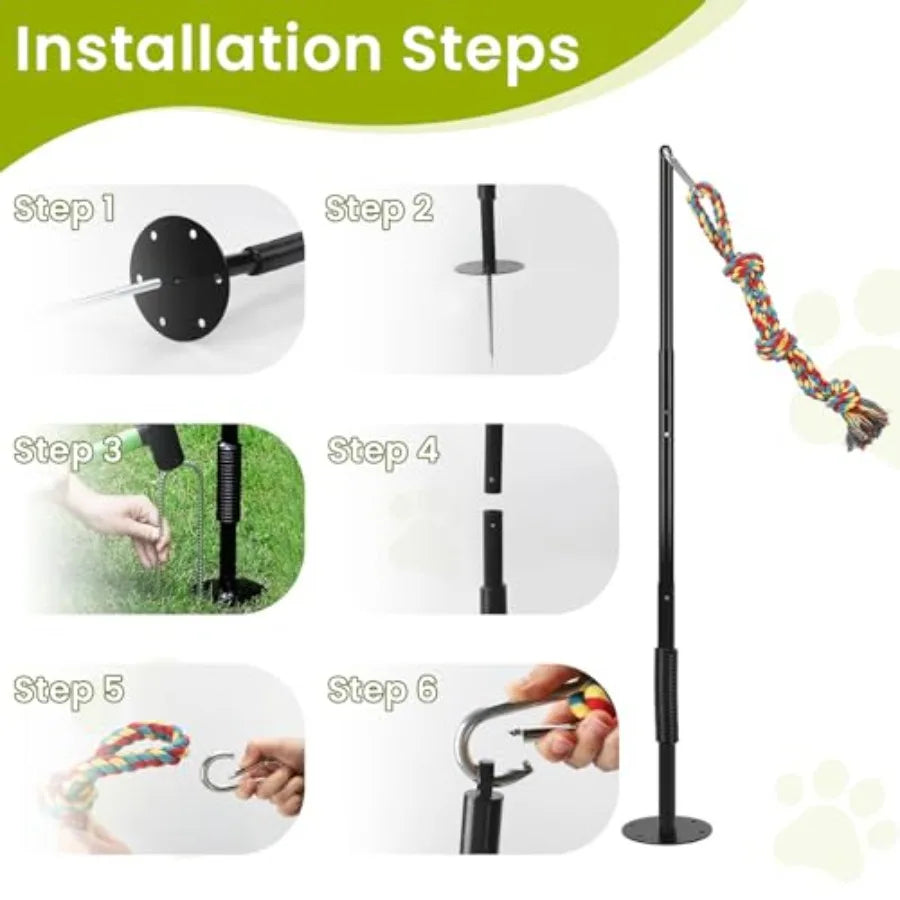 Tether Tug Outdoor Dog Toy