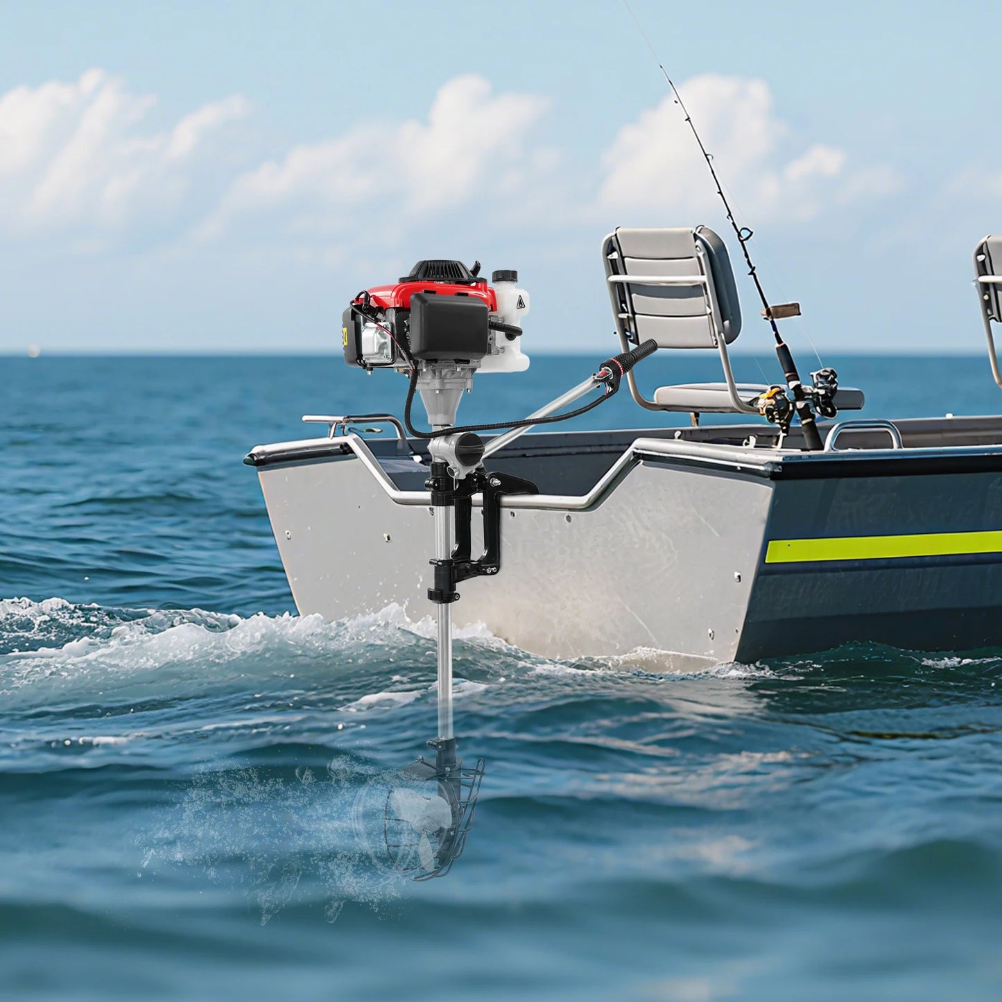 Four-Stroke Boat Engine, 4.0HP
