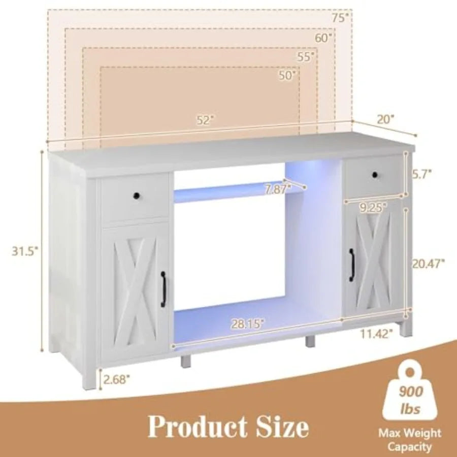 55-75 Gallon Aquarium Stand with Power Outlet