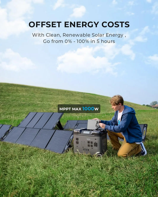Portable Power Station 5120Wh Solar Generator