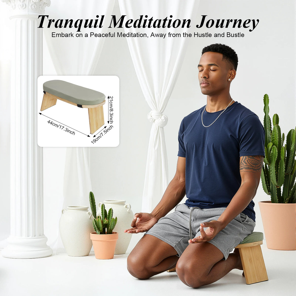 Meditation Bench, Foldable