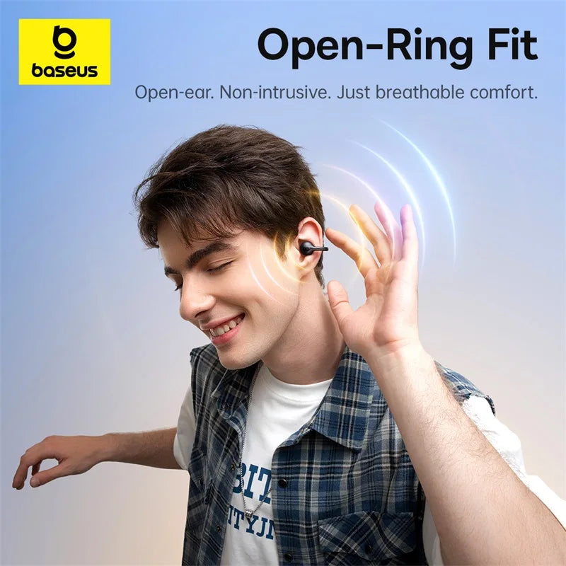 Open Ear Earbuds Clip-On
