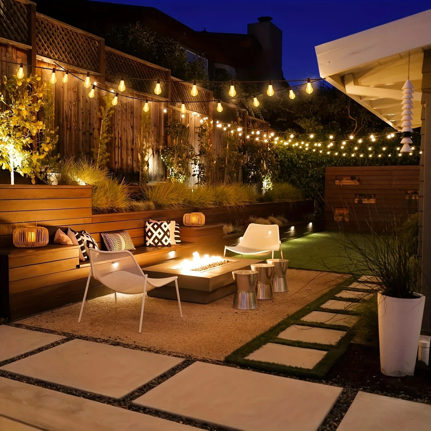LED Outdoor String Lights