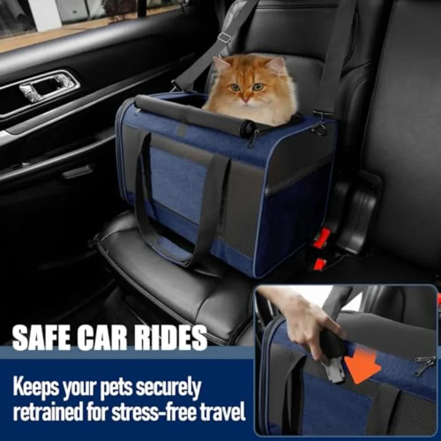 Soft, Collapsible Travel Pet Carry Bag