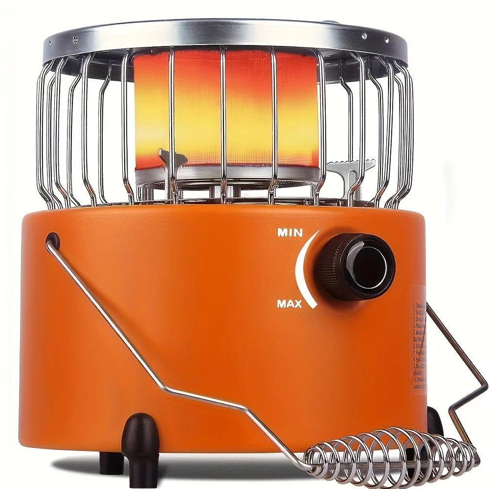 Portable Propane Heater & Stove, 3680BTU-9000BTU