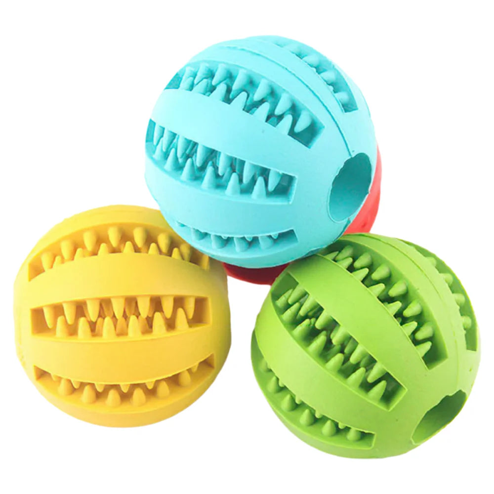 pet dog food leakage toy balls