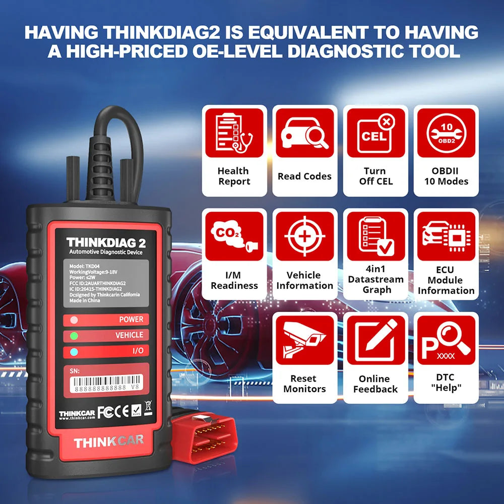 OBD2 Bidirectional Scan Tool