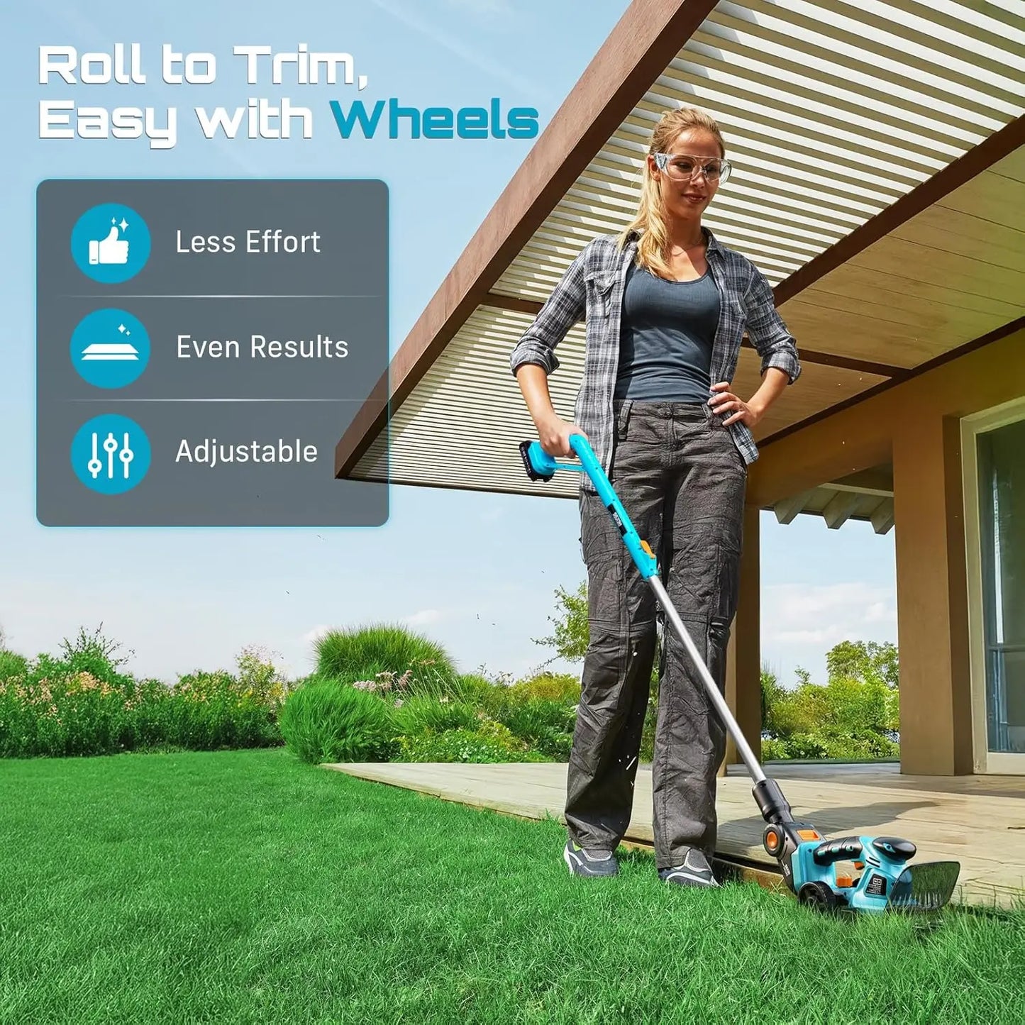 Pole Hedge Trimmer Cordless