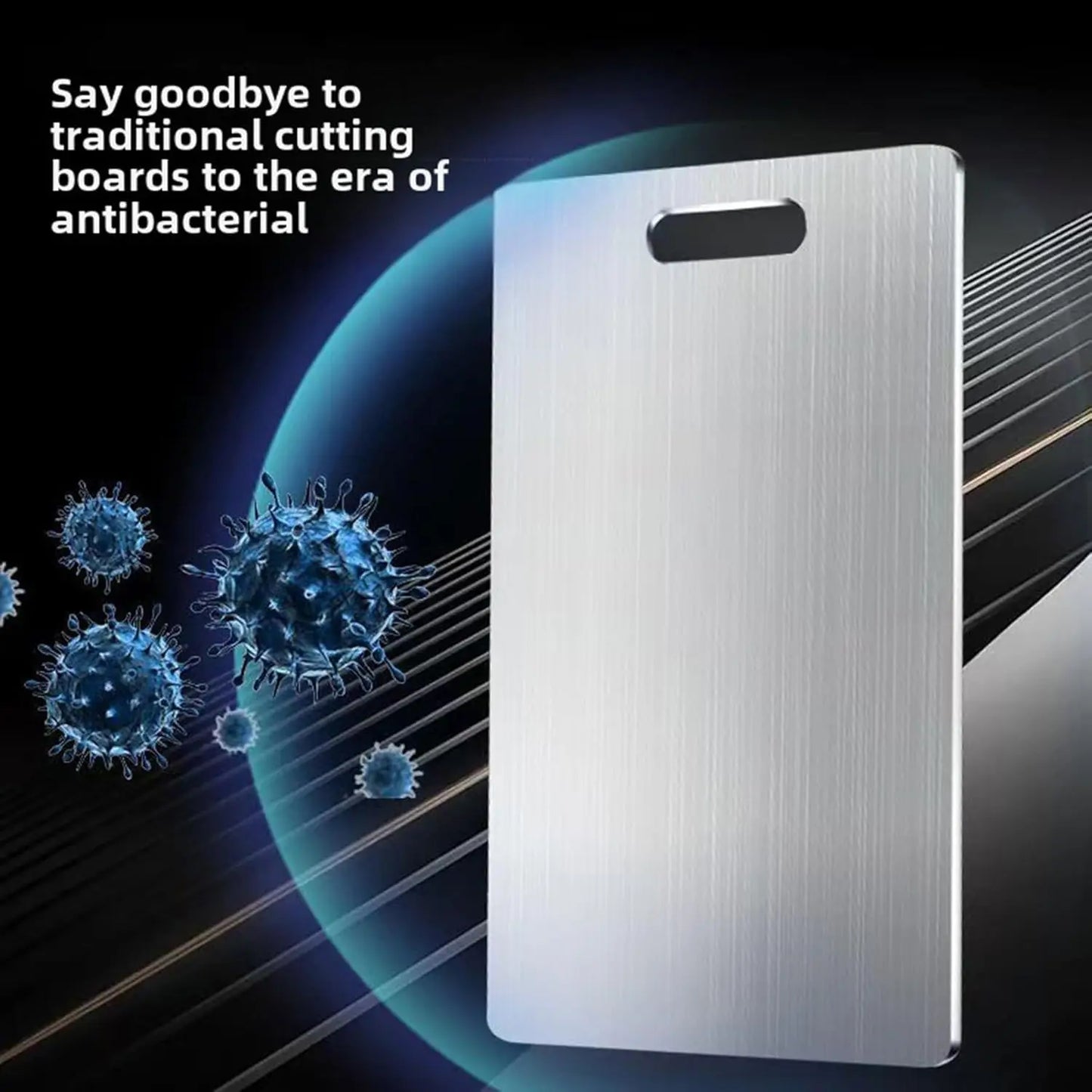 Stainless Steel Double Sided Chopping Cutting Board