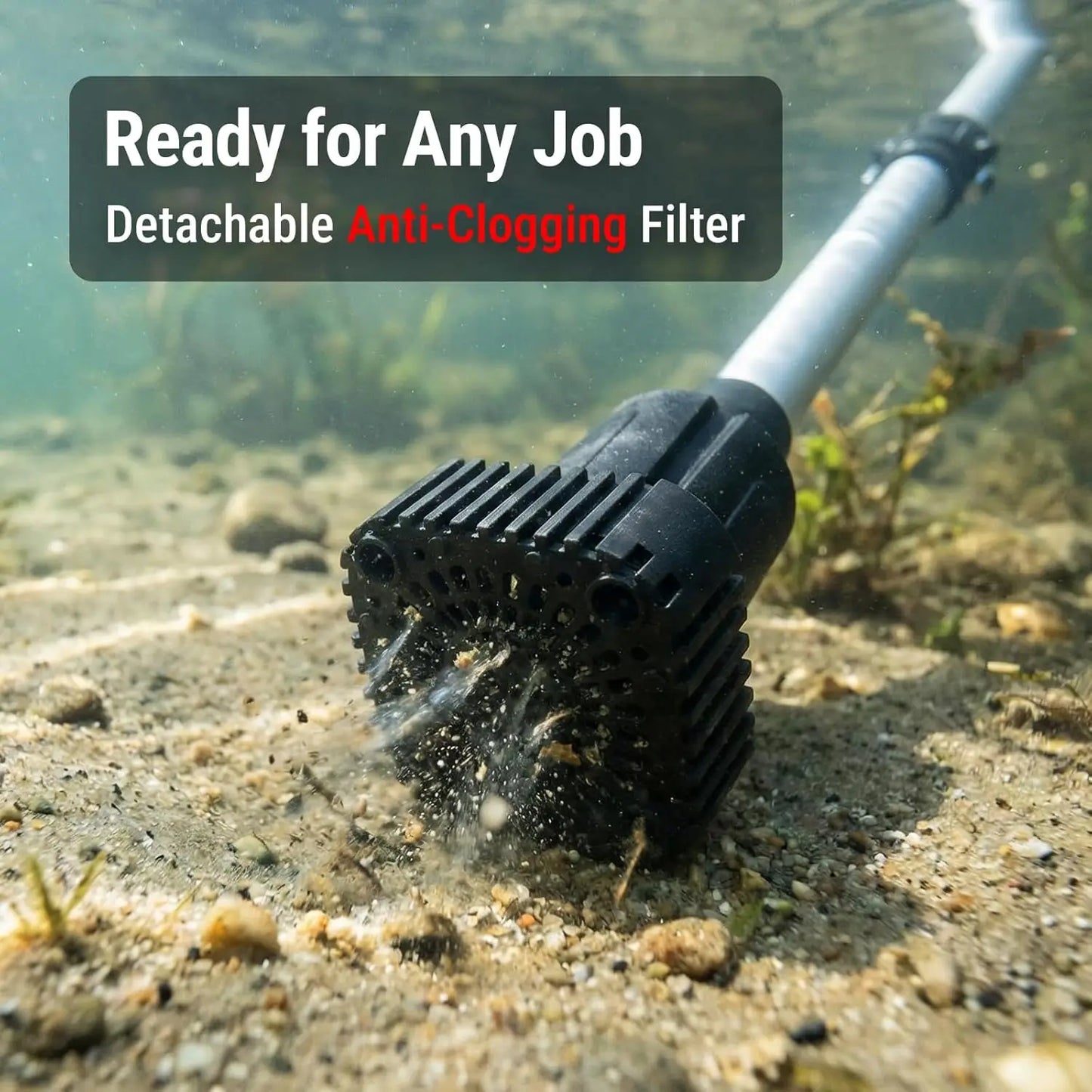Stick Water Transfer Pump Compatible with Milwaukee 18V Battery