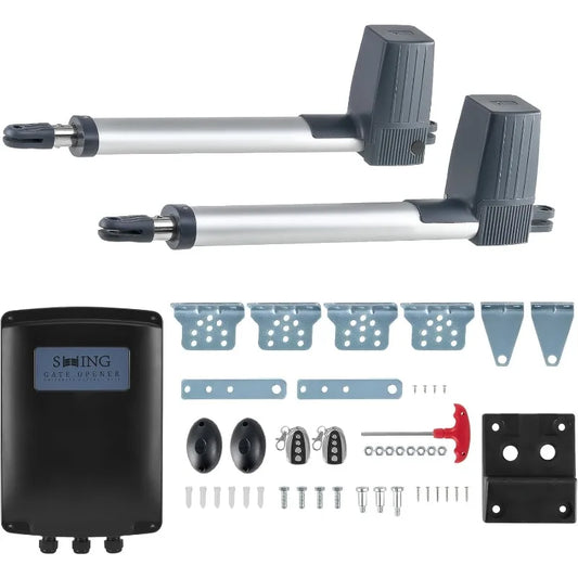 Automatic Gate Opener Kit, Dual Swing