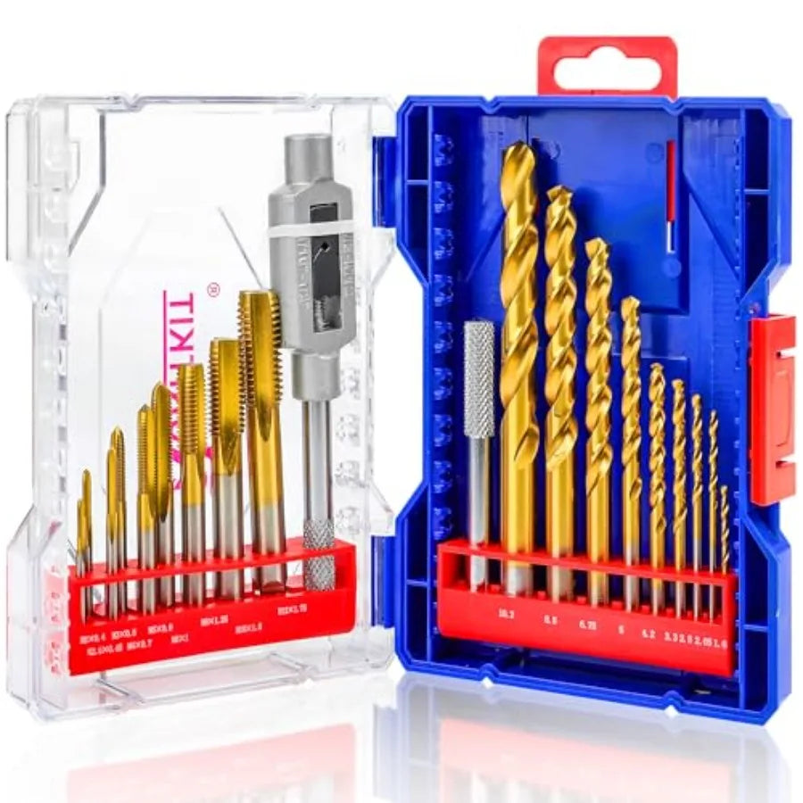 Metric Drill and Tap Set with 1Pc Tap Wrench