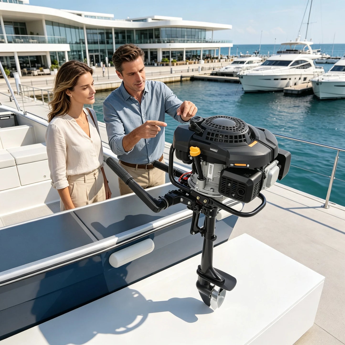 Outboard Motor 4 Stroke  224cc
