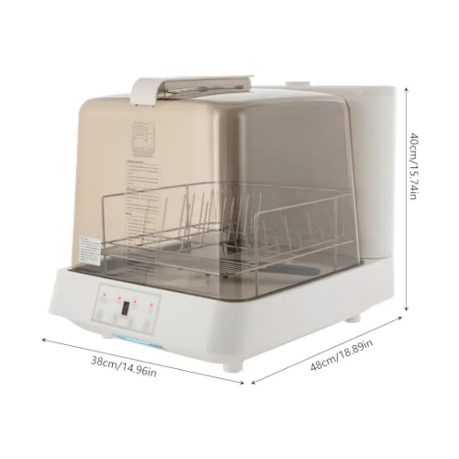 Countertop Dishwasher with 6L Built-in Water Tank