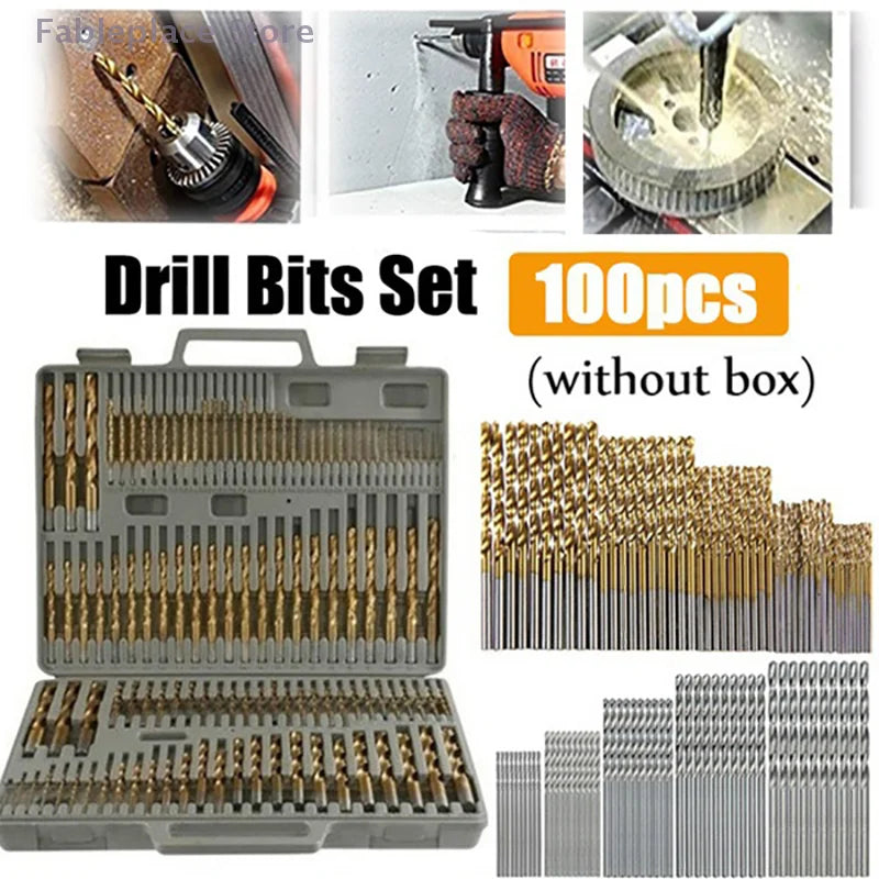 High Speed Steel Drill Bit Set