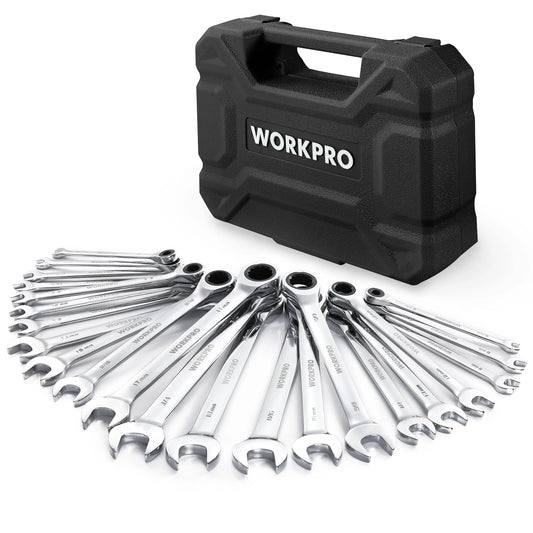 23pc Ratcheting Wrench Set  with Box