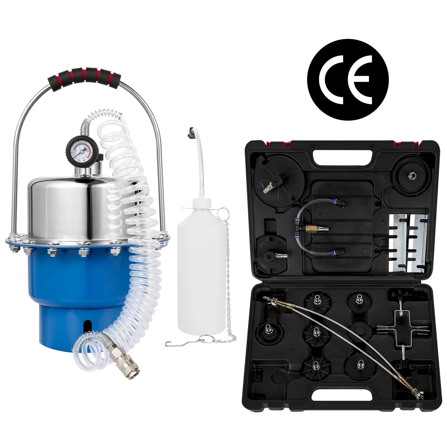 Pneumatic Air Pressure Brake Bleeder Kit