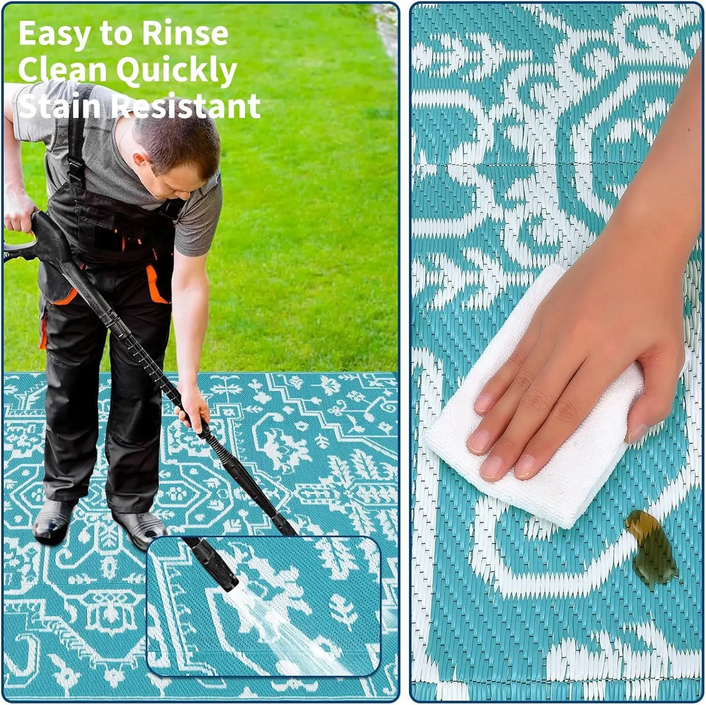 Waterproof Outdoor Area Rug