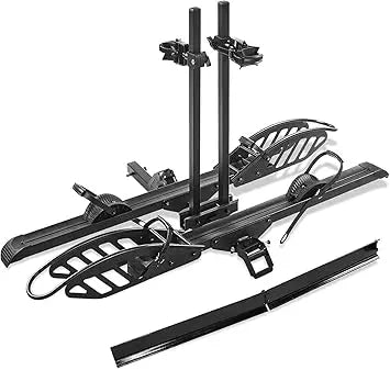 E-Bike Rack with Ramp, Hitch Mount