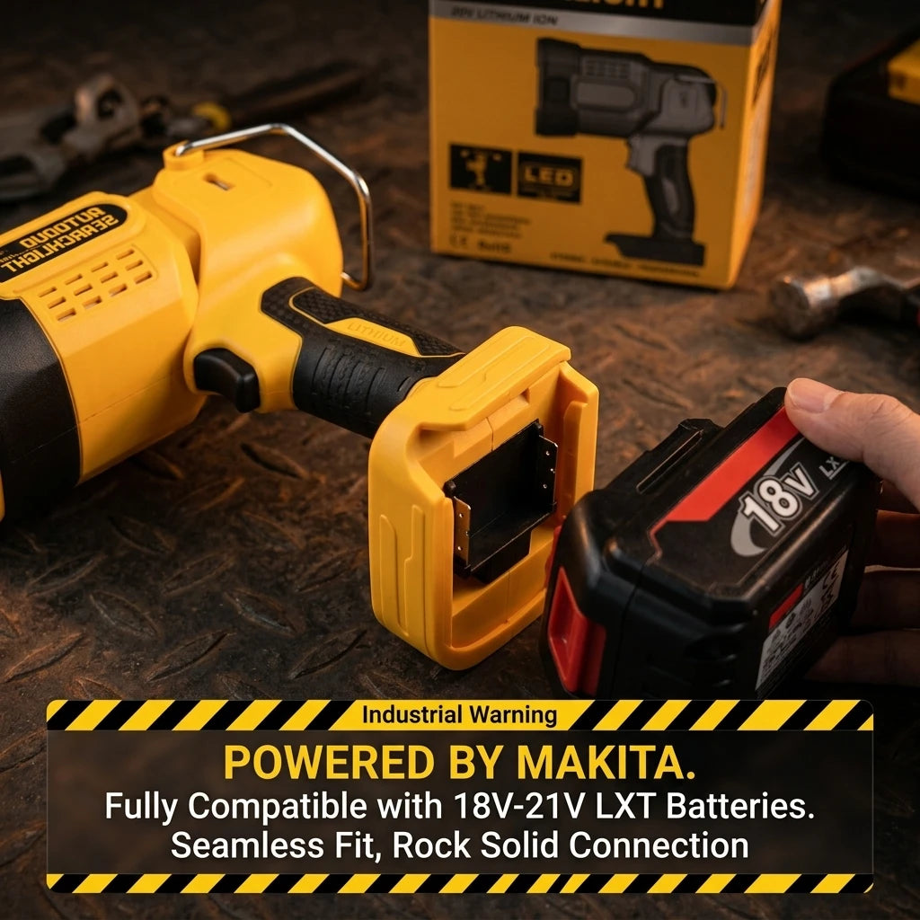 Lamp, Compatible For Makita 20V Battery