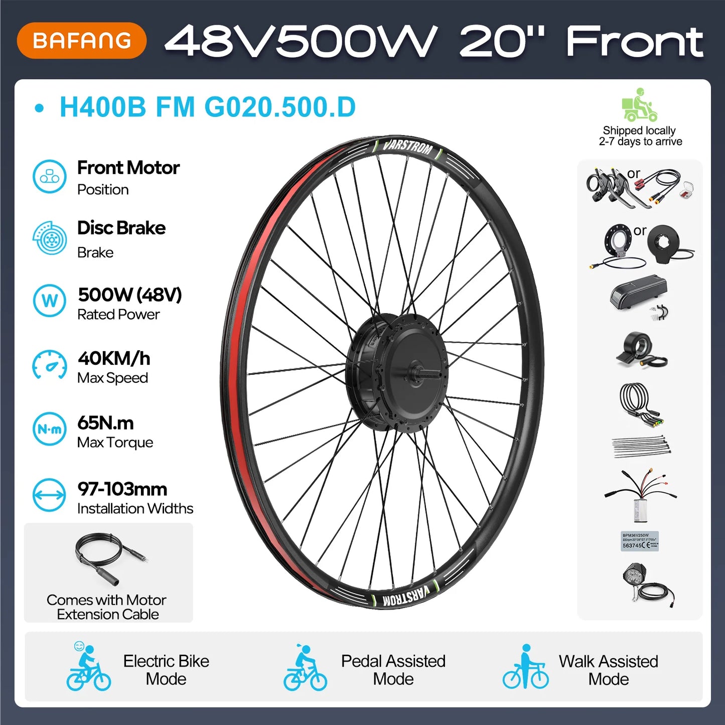 Wheel Hub Drive Electric Bike Conversion
