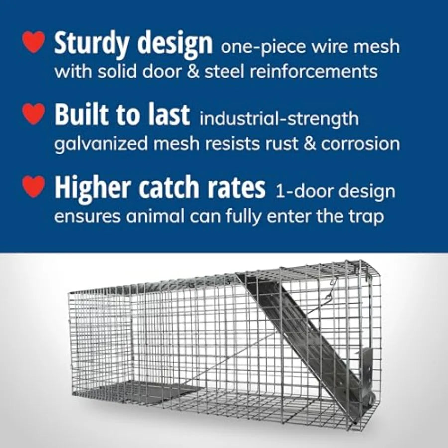 Large 1-Door Live Animal Trap
