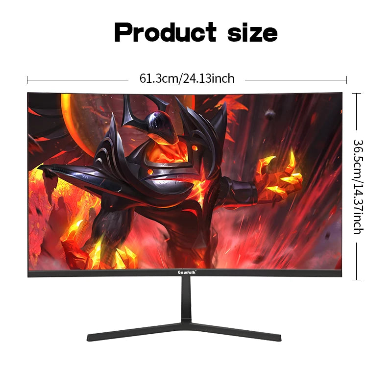 27 inch Curved Gaming Monitor,180Hz