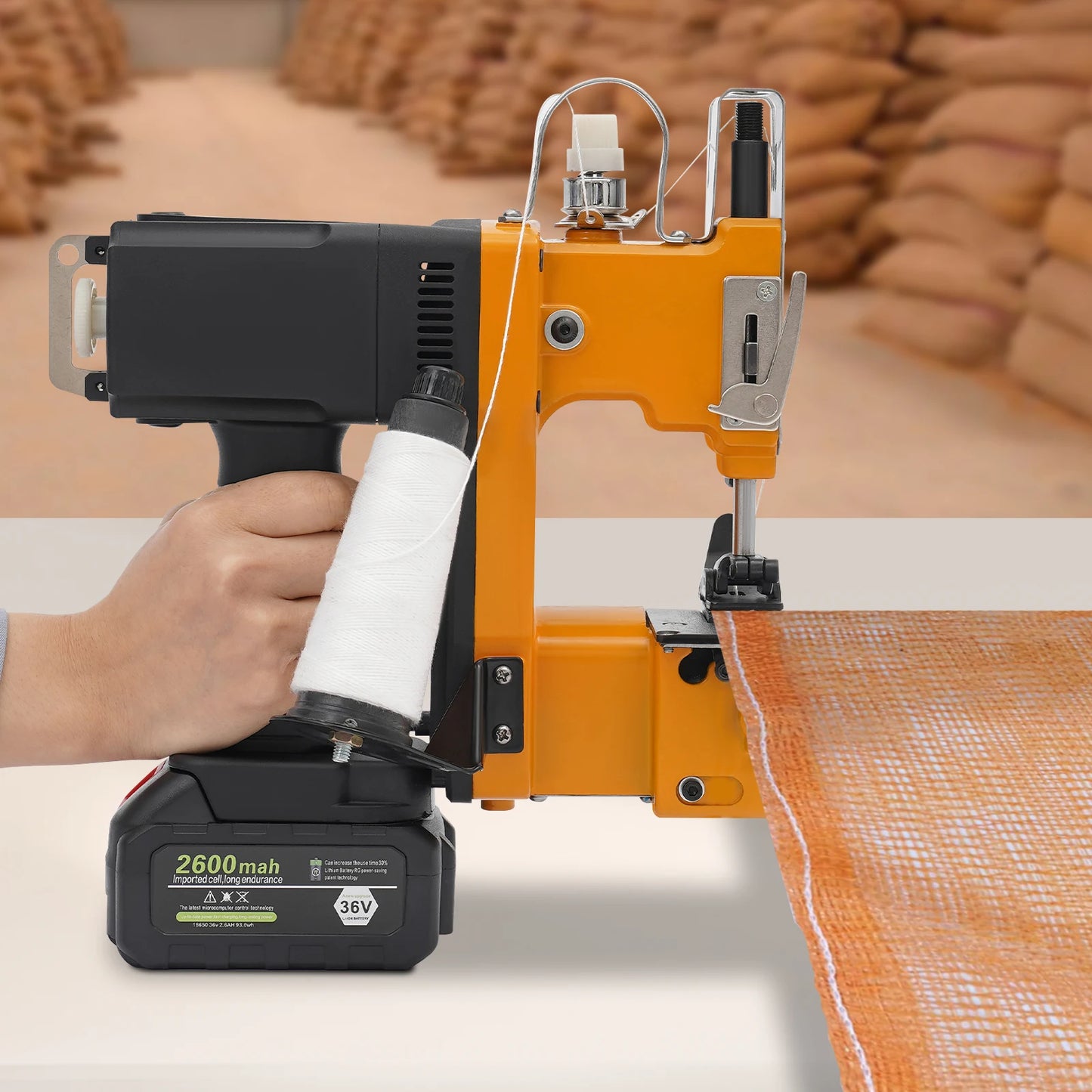 Portable Bag Sewing Machine Handheld Battery Powered