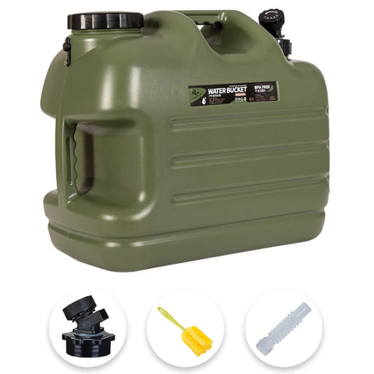 10L/12L/18L/25L Large Military Green Water Tank