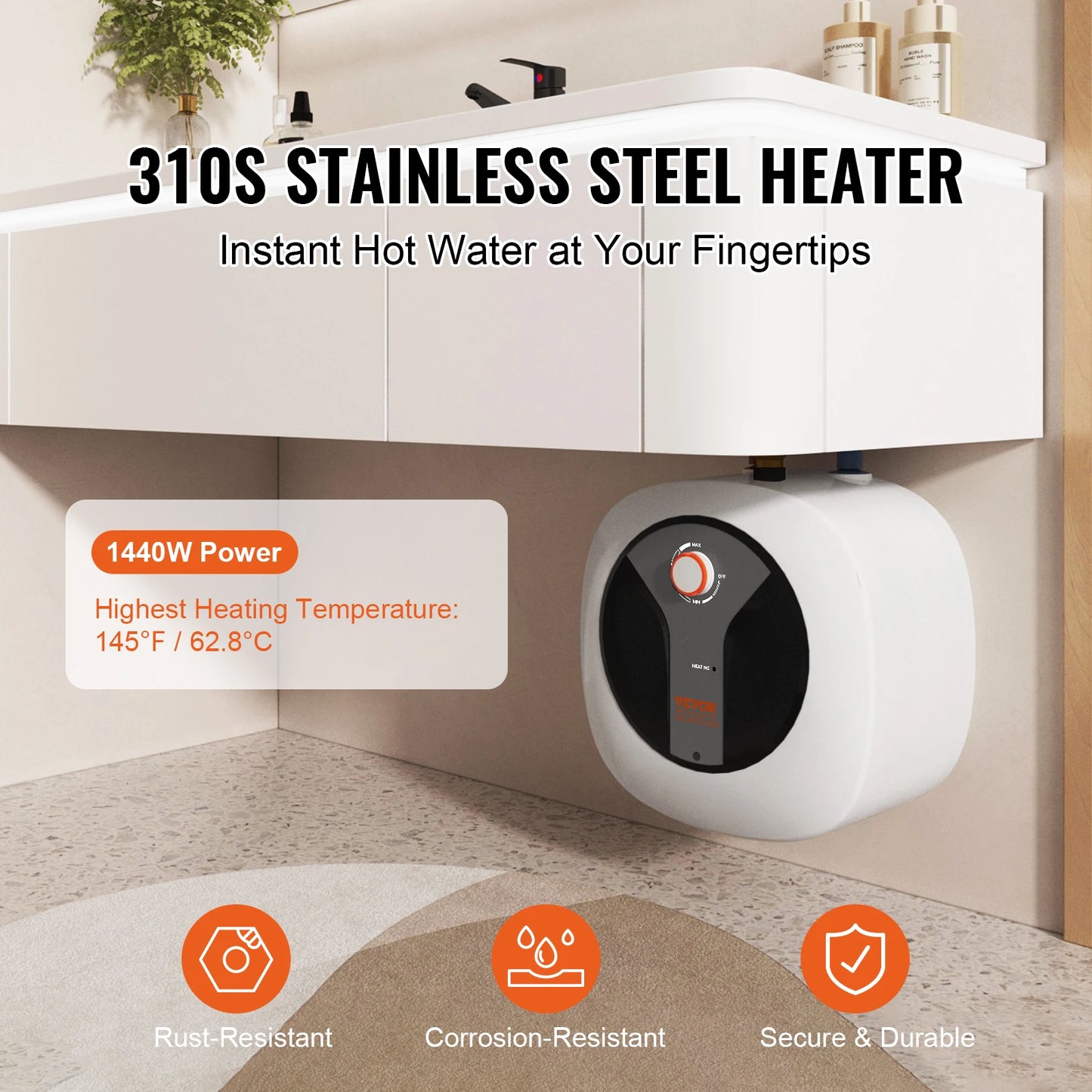 Electric Mini-Tank Water Heater