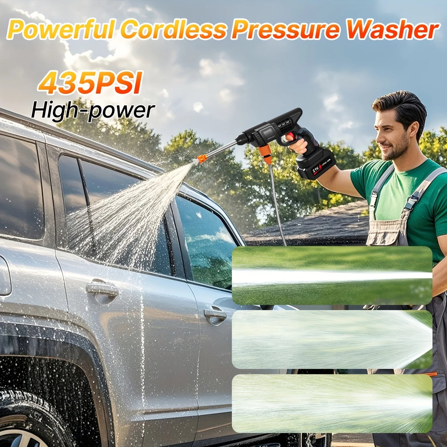 High-pressure Electric Car Washing Tool.