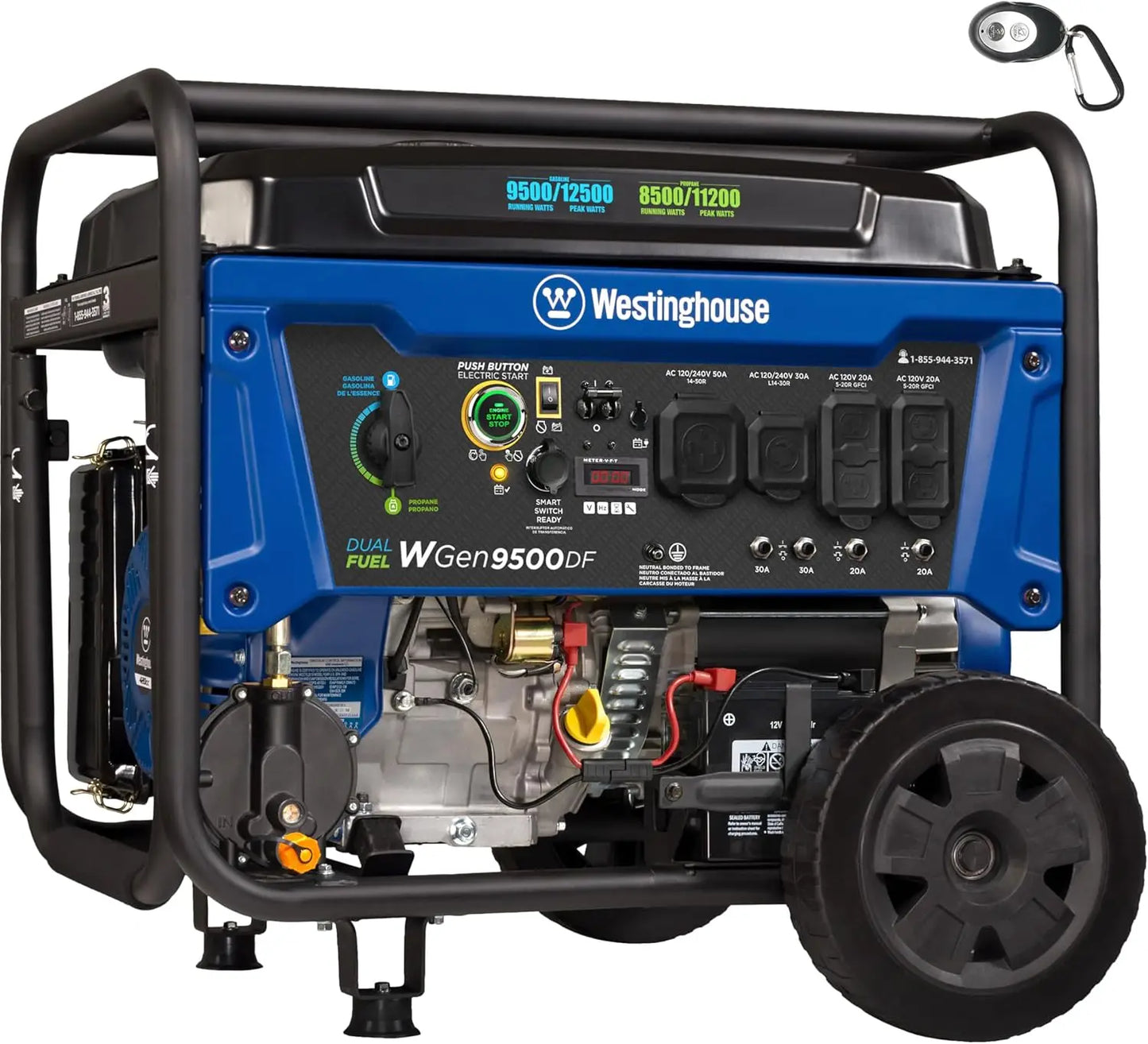 12500W Dual Fuel Portable Generato