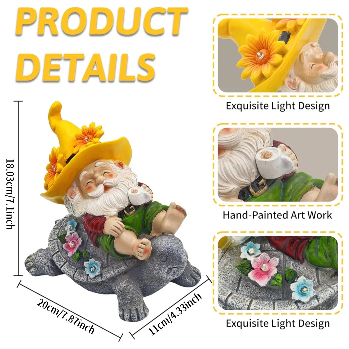 Garden Solar Statue Light