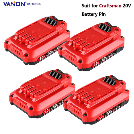 Lithium Battery Compatible with Craftsman 20V
