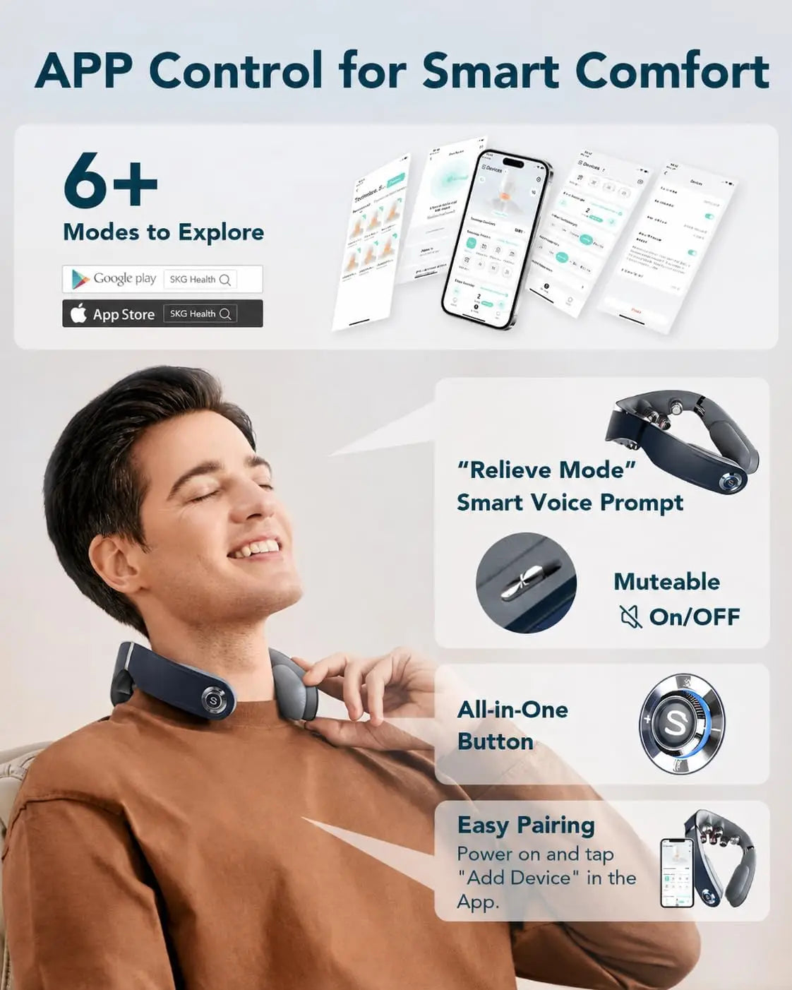 Neck Massager Deep Tissue