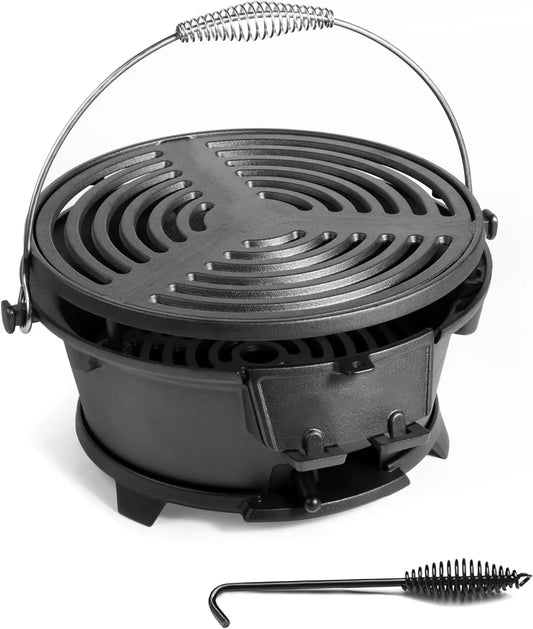 Cast Iron Hibachi Grill