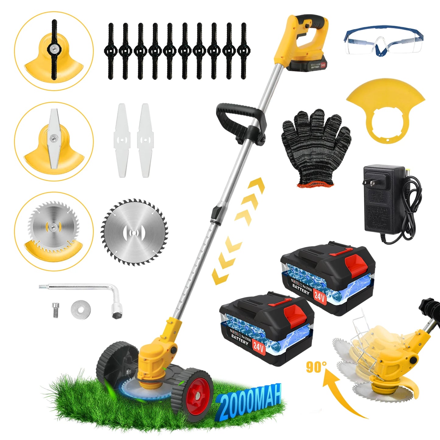 Cordless Grass Trimmer 21V